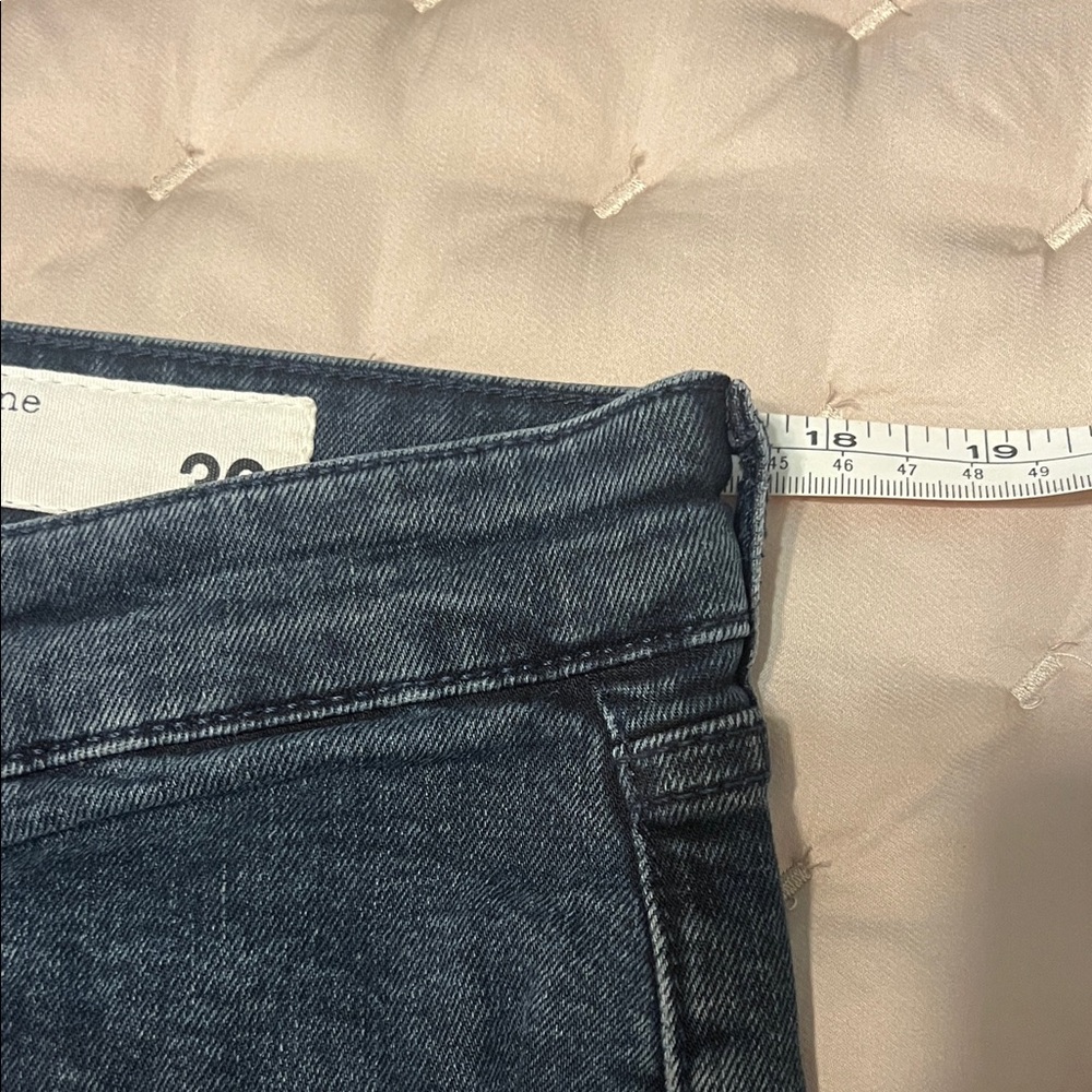 rag & bone Mid-Rise Dark Indigo Jeans